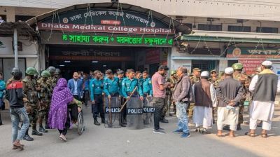 লাশ নিয়ে ঢামেকে তাবলিগের দুই গ্রুপে উত্তেজনা