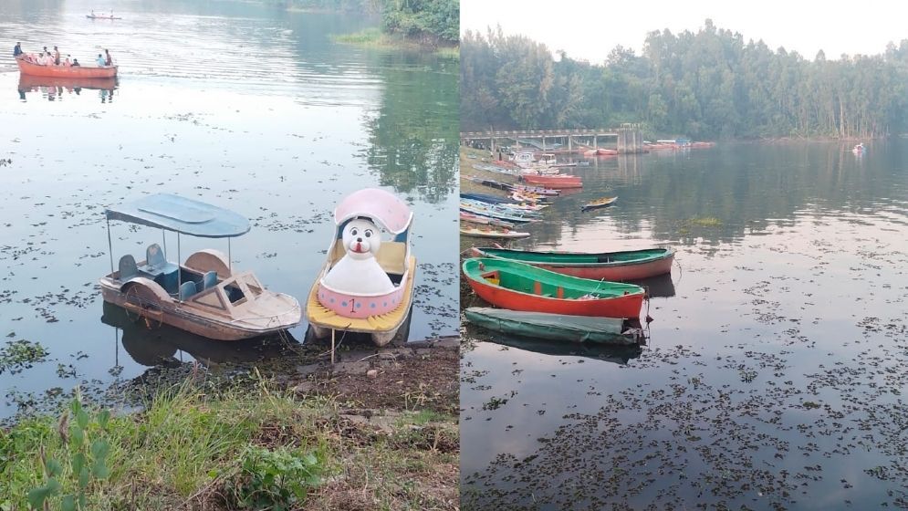 জলপ্রপাতের কলকল ধ্বনিতে প্রকৃতির গান