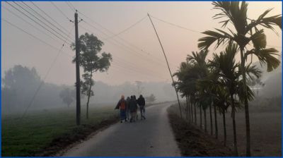 পঞ্চগড়ে আবারও ৯ ডিগ্রির ঘরে তাপমাত্রার পারদ