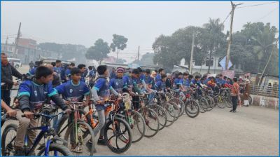 নতুন বাংলাদেশ গড়ার লক্ষ্যে পঞ্চগড়ে তারুণ্যের উৎসব শুরু