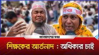 শিক্ষকের আর্তনাদ : অধিকার চাই