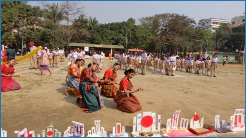 উত্তরায় আলোর ধারা স্কুলে ক্রীড়া উৎসব