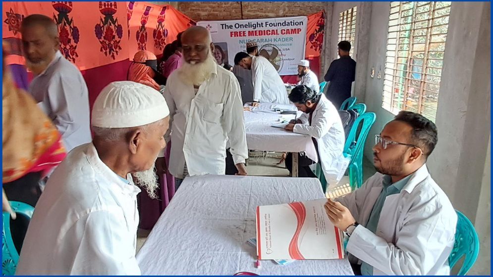 চাঁদপুরে সহস্রাধিক রোগী পেল চিকিৎসাসেবা