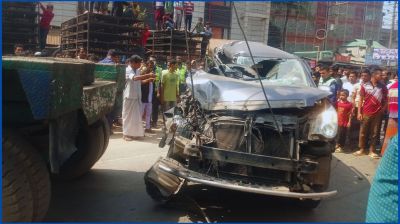 গাজীপুরে সড়ক দুর্ঘটনায় একই পরিবারের ৫ জনসহ আহত ৬