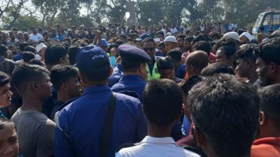 চালককে হত্যার অভিযোগ, বিচার চেয়ে মহাসড়ক অবরোধ