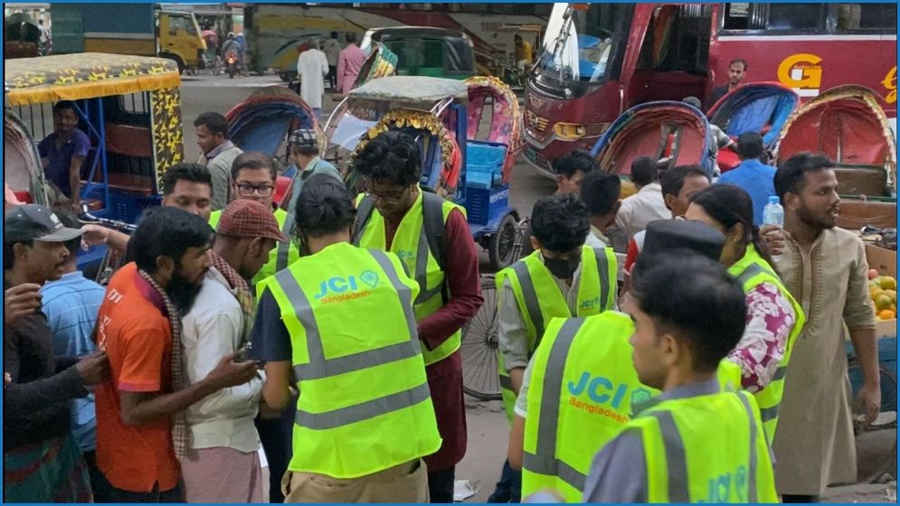 জেসিআই বাংলাদেশের উদ্যোগে ‘ইফতার হোক সবার’