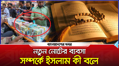 নতুন নোটের ব্যবসা সম্পর্কে ইসলাম কী বলে