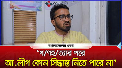 গণহত্যার পরে আ.লীগ কোনো সিদ্ধান্ত নিতে পারে না : রাশেদ