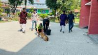 বন্ধ ক্যাম্পাসে অসহায় প্রাণীদের পাশে ছাত্রদল