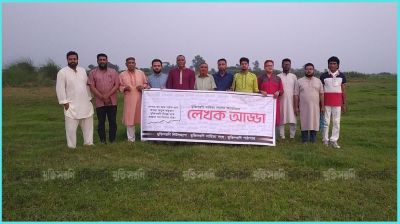 প্রমত্তা মেঘনার বুকে মুক্তিসরণির নৌভ্রমণ ও লেখক আড্ডা