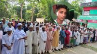 জুলাই যোদ্ধা হৃদয়ের দাফন সম্পন্ন, প্রশাসনের অনুপস্থিতি