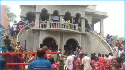 নওগাঁর জিউ মন্দিরে হাজারো ভক্তের সমাগম