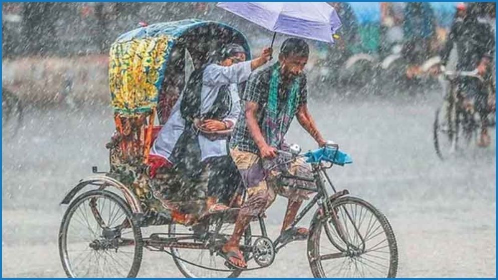 ৩ বিভাগে বজ্র ও বৃষ্টির পূর্বাভাস