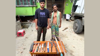 সাঁথিয়ায় সেনা অভিযানে অস্ত্রসহ কিশোর গ্যাং সদস্য গ্রেপ্তার