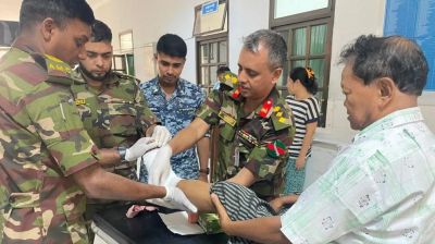 মিয়ানমারে দুই সপ্তাহ ধরে উদ্ধারকাজে বাংলাদেশ সেনাবাহিনী