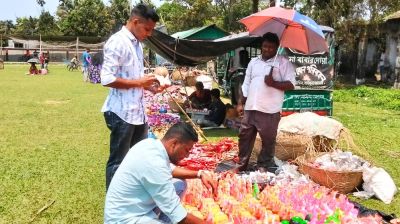 পূর্বধলায় বৈশাখ বরণের প্রস্তুতি, চৈত্র সংক্রান্তি মেলা অনুষ্ঠিত