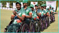হুইলচেয়ার ক্রিকেটের বিশ্বকাপে খেলবে বাংলাদেশ