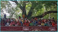 বর্ষবরণে প্রস্তুত রমনা বটমূল