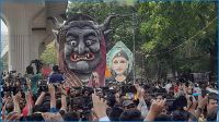 ফ্যাসিবাদের অবসানের বার্তায় শেষ হলো ‘আনন্দ শোভাযাত্রা’