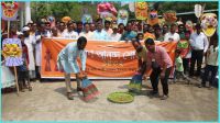 উৎসবমুখর আয়োজনে নজরুল বিশ্ববিদ্যালয়ে আনন্দ শোভাযাত্রা ও বৈশাখী মেলা