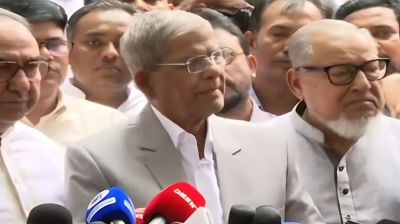 প্রধান উপদেষ্টার সঙ্গে বৈঠকে অসন্তুষ্ট বিএনপি : মির্জা ফখরুল