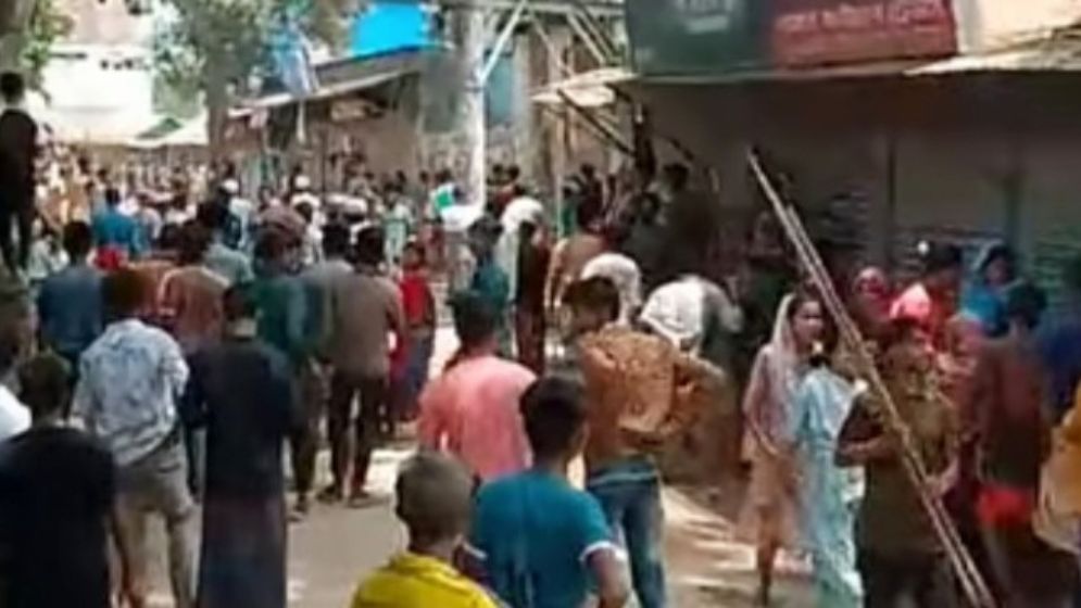 কিশোরগঞ্জে সংঘর্ষে টেঁটাবিদ্ধ হয়ে নিহত ১, আহত ৩০