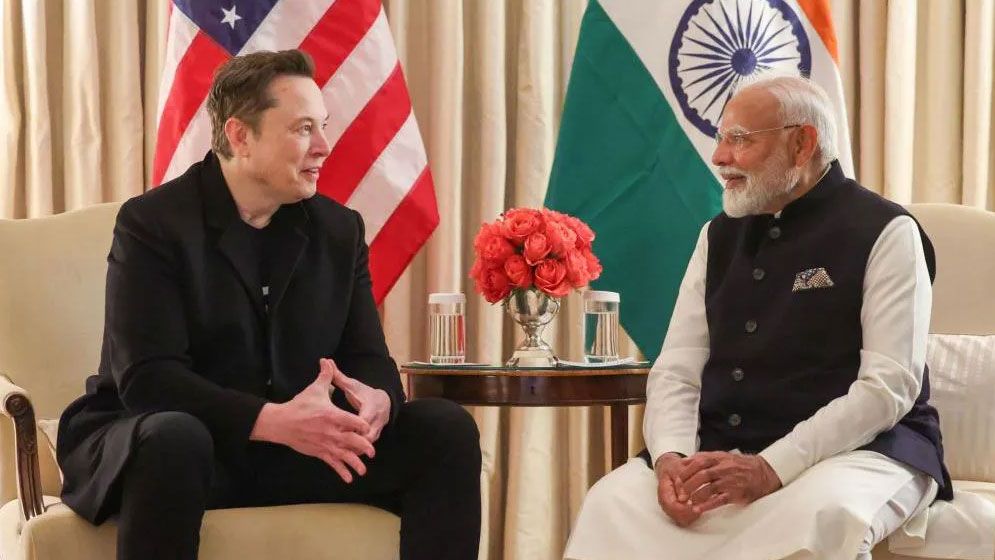 মোদি-মাস্কের ফোনালাপ, প্রযুক্তি সহযোগিতা নিয়ে আলোচনা