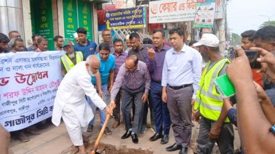 জলাবদ্ধতা নিরসনে গাজীপুর সিটি করপোরেশনের উদ্যোগ