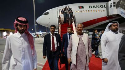 দোহায় পৌঁছেছেন প্রধান উপদেষ্টা