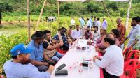 বাঁশখালীতে বিদেশিদের নজর কাড়ল কৃষক-চাষাবাদ