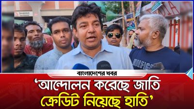 আন্দোলন করেছে জাতি, ক্রেডিট নিয়েছে হাতি : তারেক
