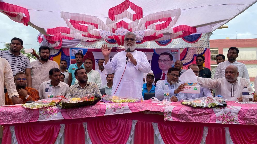 মঠবাড়িয়ায় সনাতন ধর্মাবলম্বীদের সঙ্গে বিএনপির মতবিনিময়