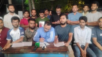 জাবি ছাত্রদলের বর্তমান কমিটি বিলুপ্তির দাবিতে সংবাদ সম্মেলন