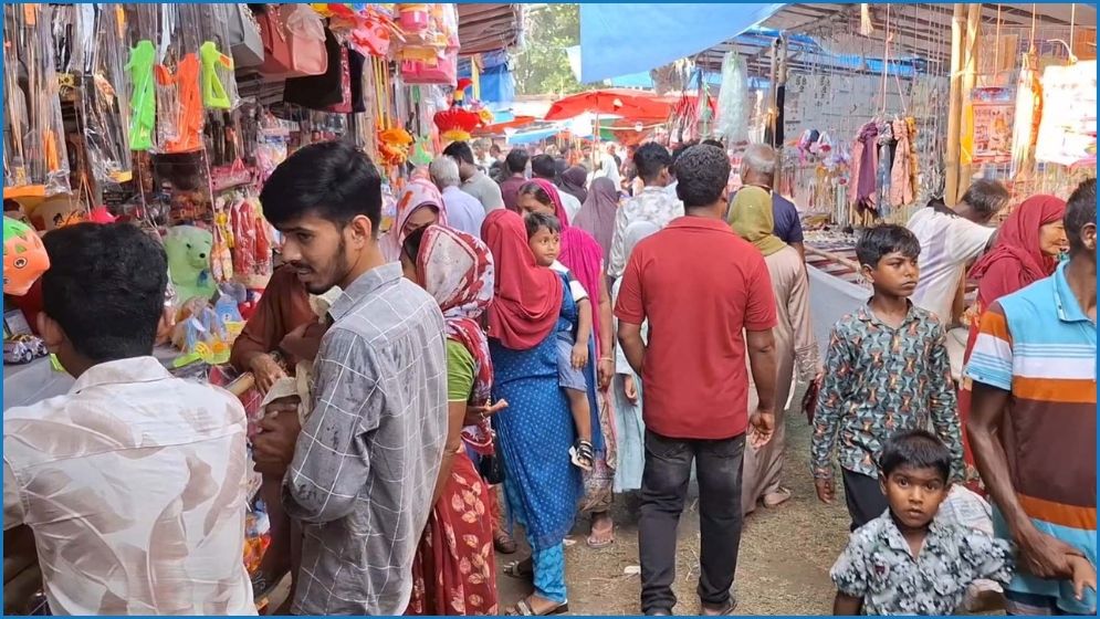 টাঙ্গাইলে দেড়শ বছরের ঐতিহ্য জামাই মেলা জমে উঠেছে