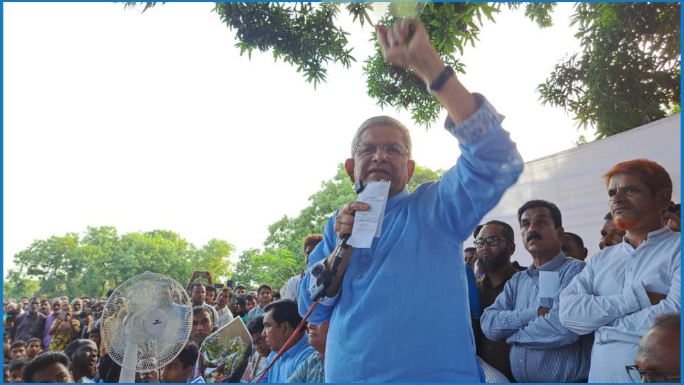 অপকর্ম বন্ধ করুন, নইলে আ.লীগের মতো পরিস্থিতিতে পড়বেন : মির্জা ফখরুল