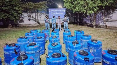 চাঁদপুরের হাইমচরে ১২ লাখ চিংড়ি রেণু জব্দ