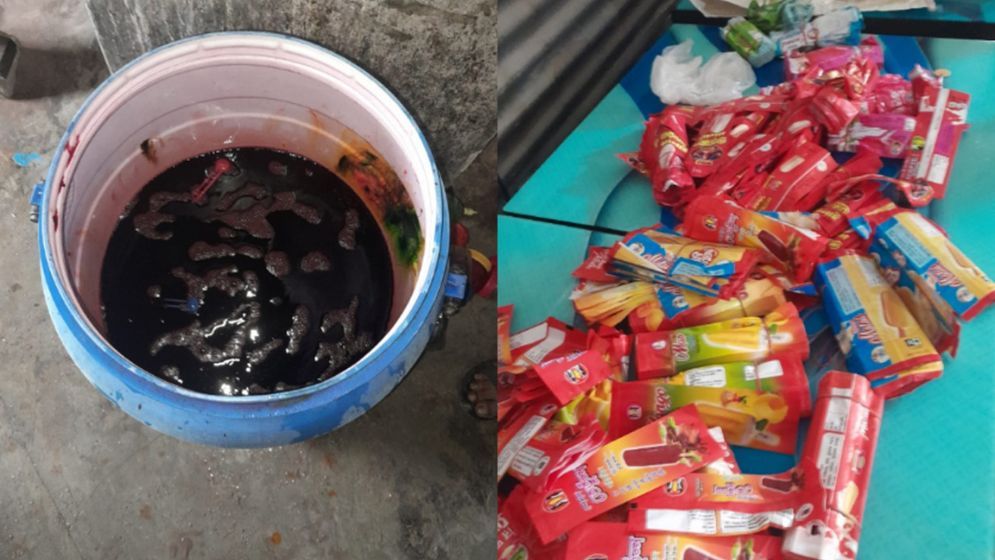 ক্ষতিকর রং মিশিয়ে আইসক্রিম তৈরি, কারখানাকে জরিমানা