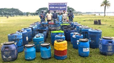 পটুয়াখালীতে সাড়ে ৩ কোটি টাকার চিংড়ি রেণু জব্দ