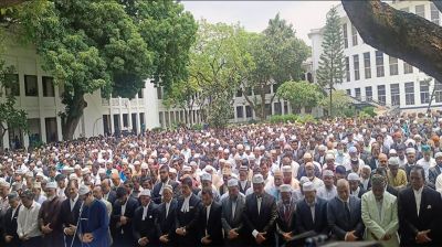 সুপ্রিম কোর্টে ব্যারিস্টার আব্দুর রাজ্জাকের জানাজা অনুষ্ঠিত