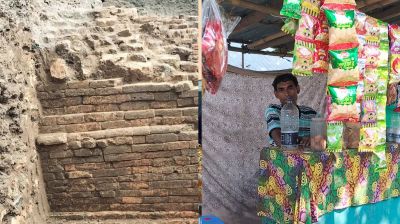 লালমাই পাহাড়ে রাজার বাড়ির প্রথম দোকান!