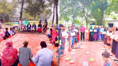 শ্রীপুরে কৃষকদের জন্য ব্যতিক্রমী ‘পার্টনার ফিল্ড স্কুল’