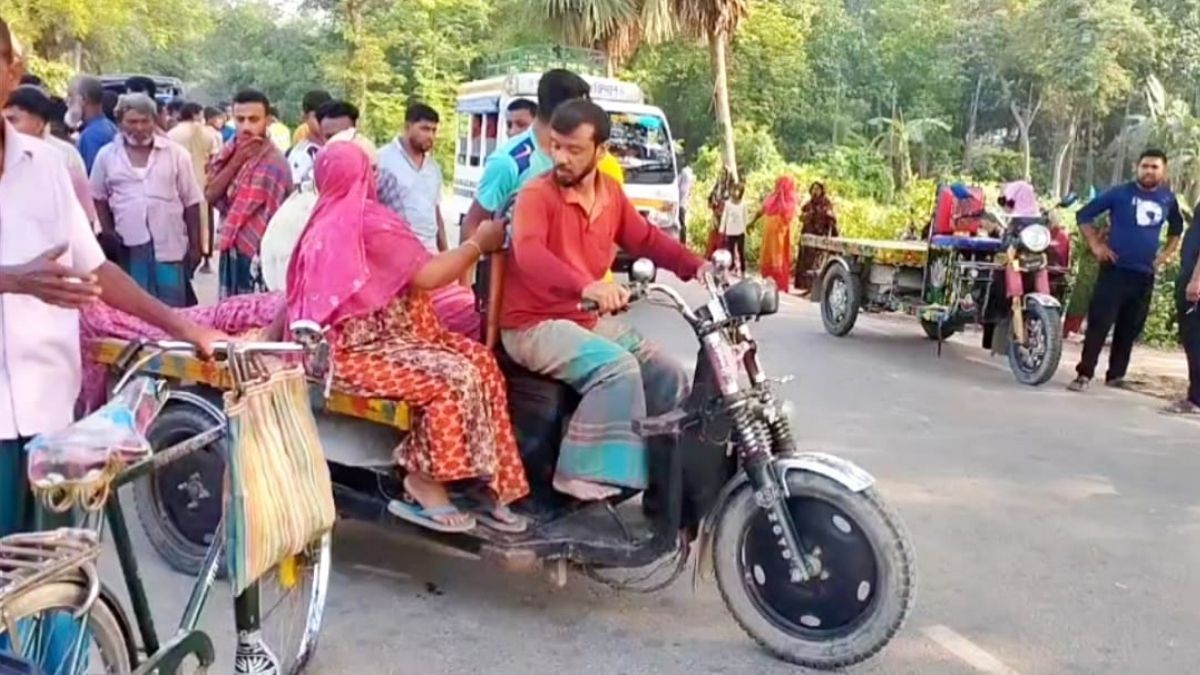 চুয়াডাঙ্গায় মোটরসাইকেলের ধাক্কায় নারী নিহত