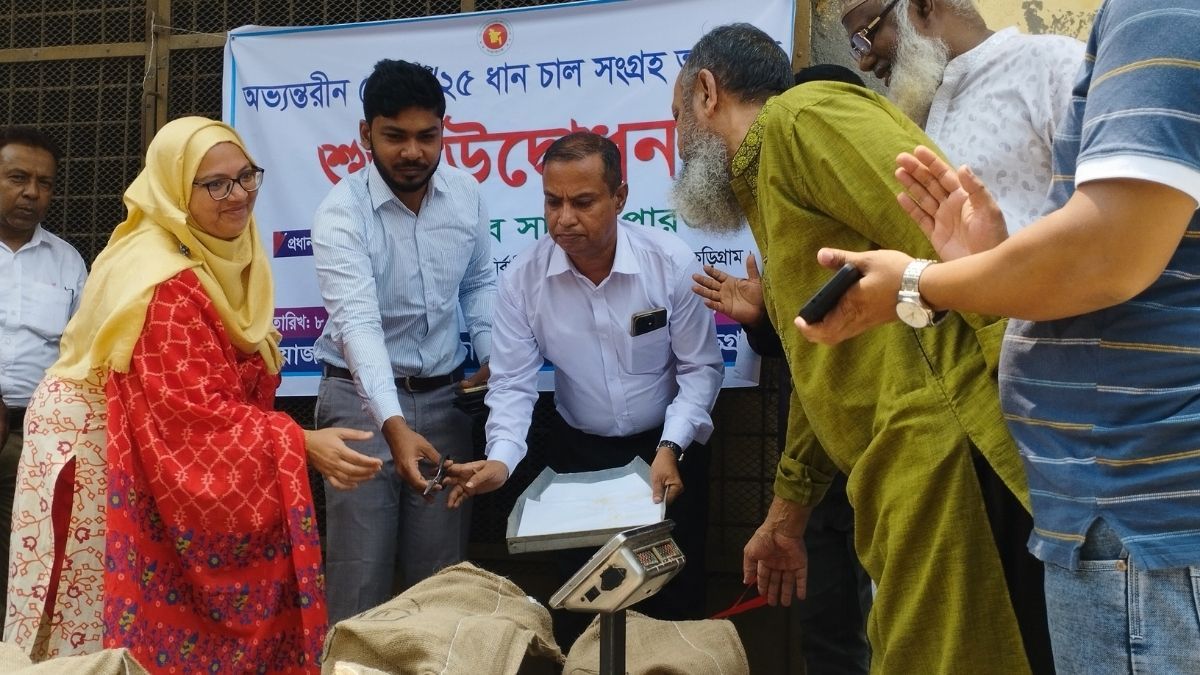 কুড়িগ্রামে ধান-চাল সংগ্রহ অভিযান শুরু