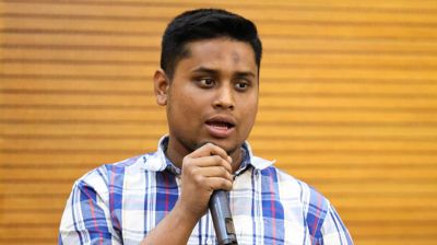 ‘ফ্যাসিবাদবিরোধী’ জাতীয় ঐক্যের ডাক হাসনাতের