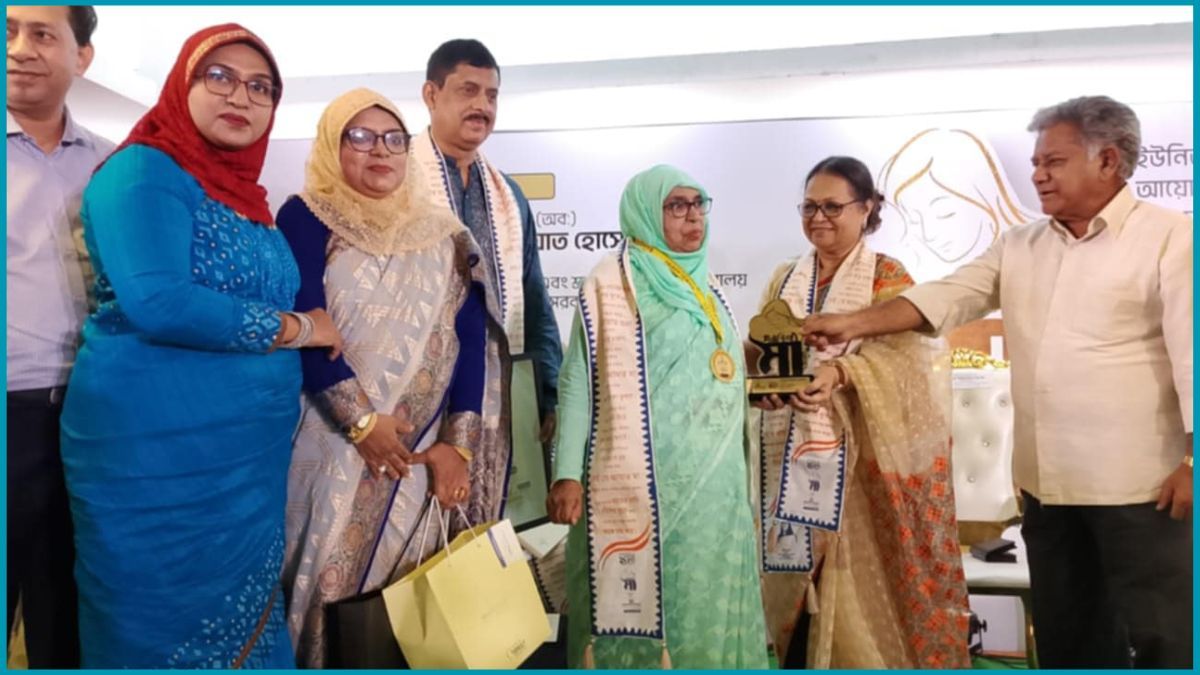 ‘গরবিনী মা-২০২৫’ সম্মাননায় ভূষিত আয়েশা আক্তার