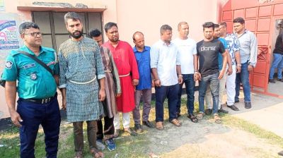 গাজীপুরে চাঁদাবাজির অভিযোগে ছাত্রদল ও যুবদল নেতাসহ আটক ১০