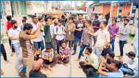 জামালপুরে উপবৃত্তির টাকা না পেয়ে সড়ক অবরোধ
