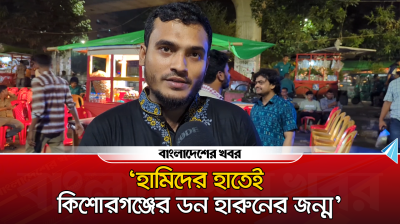 ‘হামিদের হাতেই কিশোরগঞ্জের ডন হারুনের জন্ম’