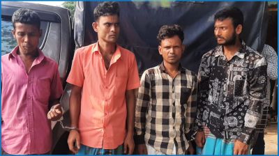 ফেনীতে মাদকাসক্ত ৪ যুবকের কারাদণ্ড