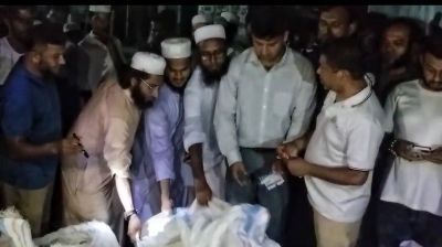 কলাপাড়ায় পাচারকালে ৩০ মন সামুদ্রিক মাছ জব্দ